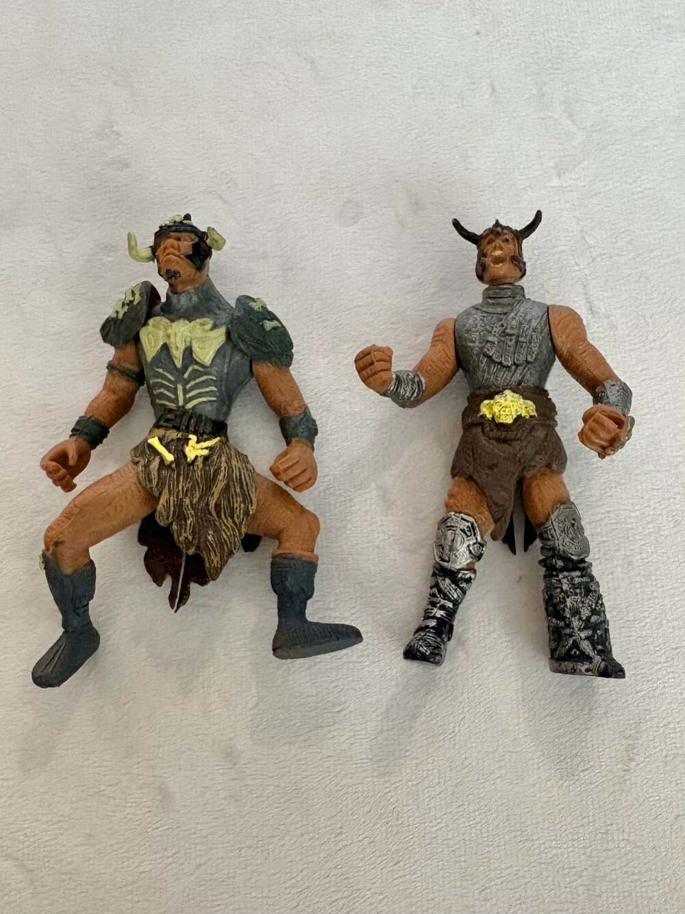 Lot of 2 Vintage 1995 Toy Biz Hercules: The Legendary Journeys Mesomorph Figures